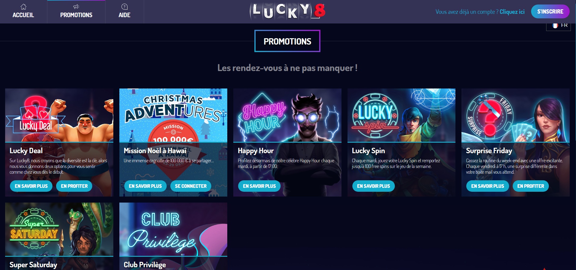 lucky8 casino revue